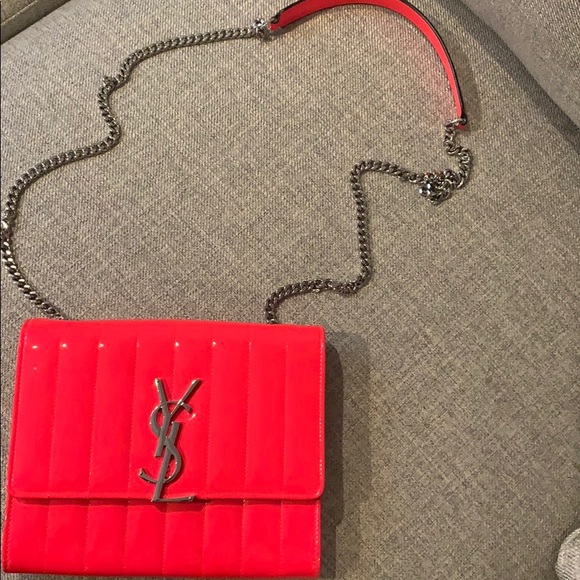neon saint laurent bag